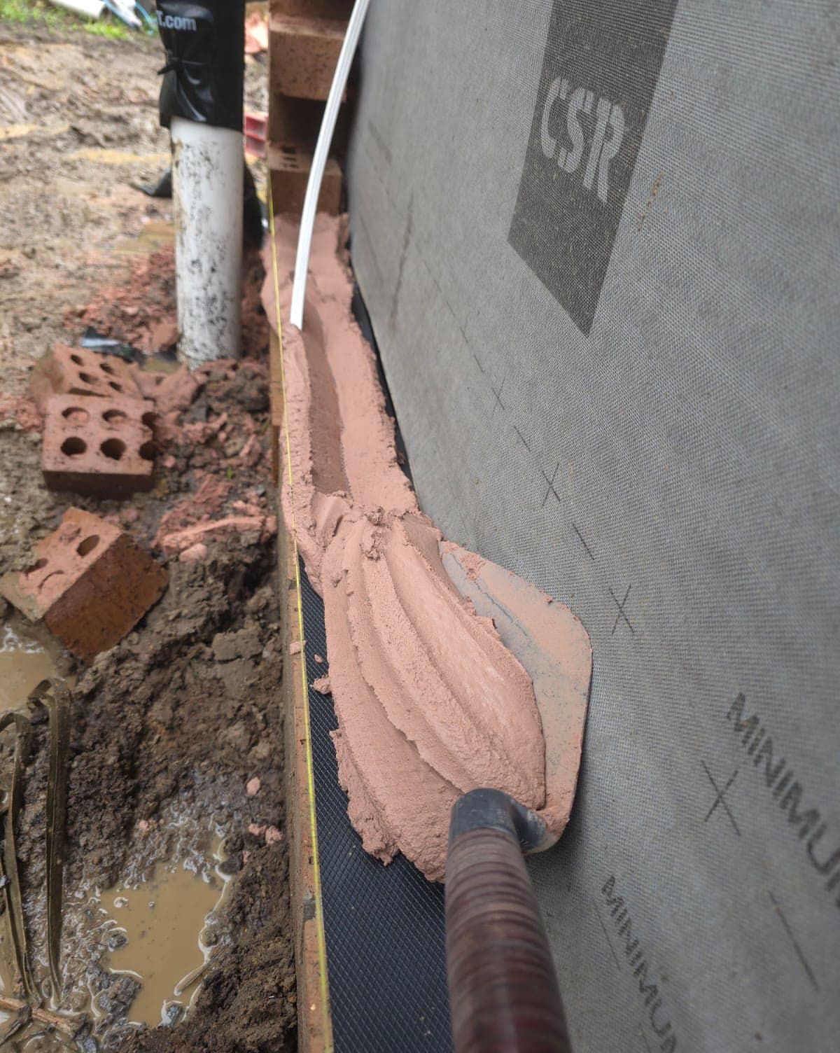 custom matched mortar blended into existing brickwork — JC Brick & Blocklaying — bricklayer Melbourne eastern suburbs